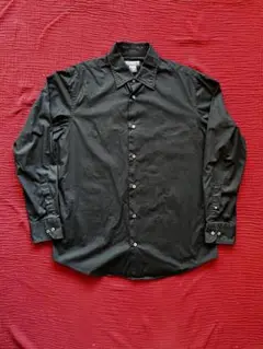 banana republic ブラック長袖シャツ