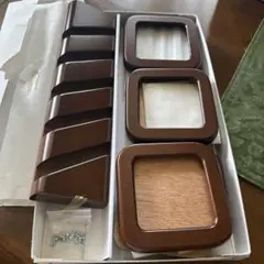新品　激安　コースター　5枚セット　押し花制作用　ガラス
