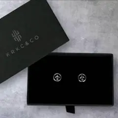 KRKC&CO ピアス フルール・ド・リス 百合の紋章 スタッドピアス シルバー