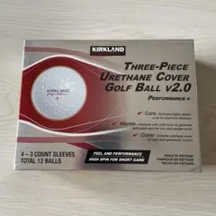 KIRKLAND Three-Piece Golf Ball v2.0 12個