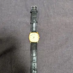 BURBERRYS 腕時計　ゴールド　ブラック　4631-E66084 スクエア