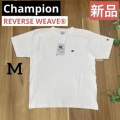 【新品】Champion チャンピオン リバースウィーブ コットンTシャツ 白M