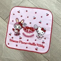 メゾピアノ×ハローキティ ハンカチ 新宿ルミネ ストロベリー べリエちゃん　新品