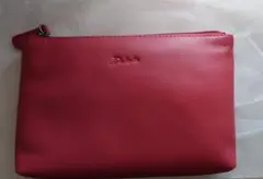 ダコタ　ポーチ　レッド　新品