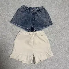 ショートパンツ ベビードール プティマイン 100cm