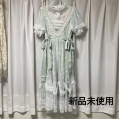 gunne sax風 ロングワンピース フリルレース ロリータ ヴィンテージ