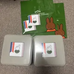 缶のみ2個 ガトーフェスタハラダ グーテ・デ・ロワ　Dick Bruna ダーン