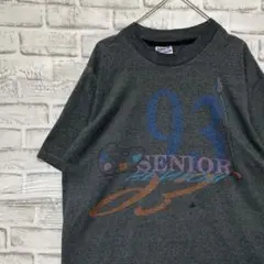 USA製90sヴィンテージTシャツ！シングルステッチ　グレー半袖古着　L26