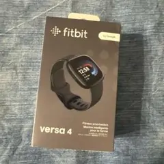 fitbit versa4 スマートウォッチ ブラック バーサ4 Google