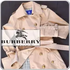 【BURBERRY】バーバリートレンチコート M (38) ベージュ 玉虫色