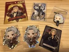 あんスタ　乱凪砂　 ステッカー　ラバーストラップ　クリアカード　６点セット