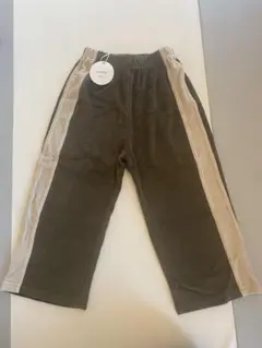 yonkon salty palm line pants ブラウンカーキ L