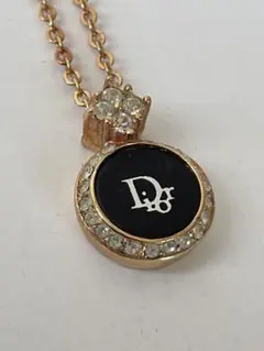 Christian Dior クリスチャンディオール CDロゴ ネックレス