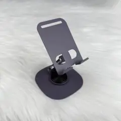 折りたたみ式パープルスマホスタンド