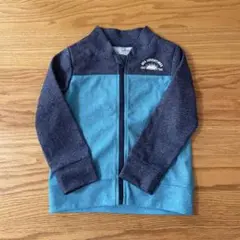 ラッシュガード 青色 グレー 男の子 100