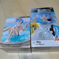 新品未開封品　　リゼロ　レム　フィギュア　２点セット