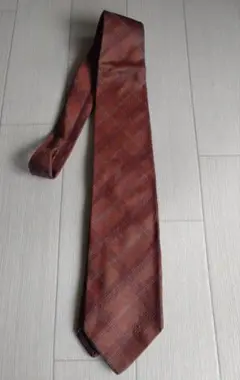 高級　未使用に近い　ビームスエフ×ペトロニウス　ウールタイ　千鳥柄　ナロータイ 6cmS01_5e7485ef-a6f7-4447-9173