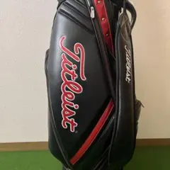 タイトリストキャディーバック 黒赤