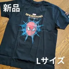 新品 スパイダーマン マーベル ホームカミング Tシャツ Lサイズ ブラック