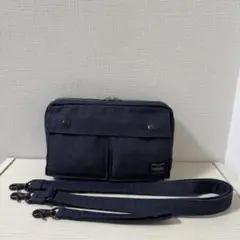 【新品同様】ポーター スモーキー　2way ショルダーバッグ ネイビー