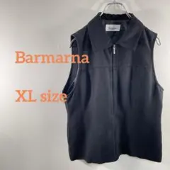 Barmarne ブラック ベスト スウェード調XL 13ABR a139③