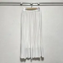 【美品】LOWRYS FARM(ローリーズファーム)シャーリングプリーツスカート