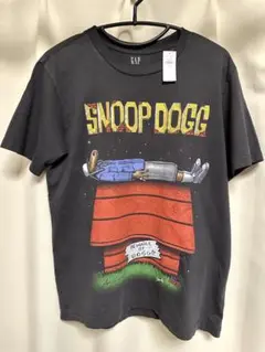 【新品・タグ付】スヌープ・ドッグ グラフィックTシャツ 黒 XS（Mサイズ相当）
