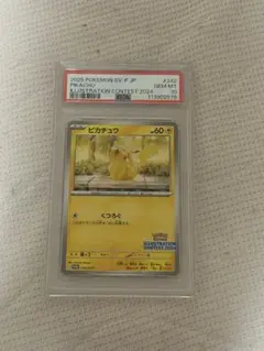 イラストレーションコンテスト 2024 ピカチュウ PSA10 プロモ