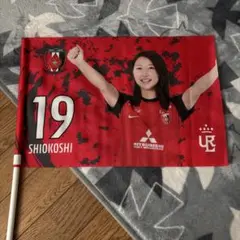 【棒なし•フラッグのみ】浦和レッズレディース　塩越柚歩　フラッグ