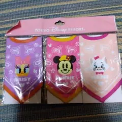 新品　東京　ディズニー　リゾート　スタイ　3枚セット（デイジー・ミニー・マリー）