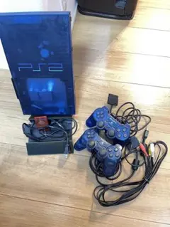 青色 PlayStation 2 本体 SCPH-37000