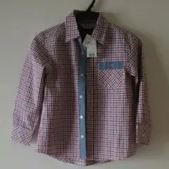 男の子　長袖シャツと半袖Tシャツセット　130㎝