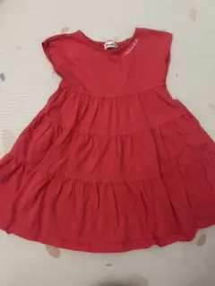【美品】　べべ　半袖 ワンピース