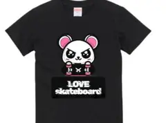 ハイクオリティー Tシャツ スケボー　マウス　可愛悪い