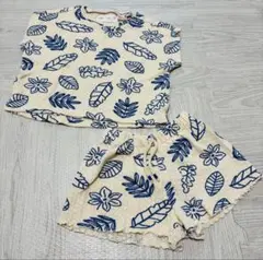 美品！ZARA リーフ柄 セットアップ98cm本日限定おまけ付き！