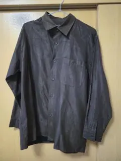 TRUST XL ブラウン シャツ(古着)