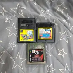 ゲームボーイソフト 3点セット