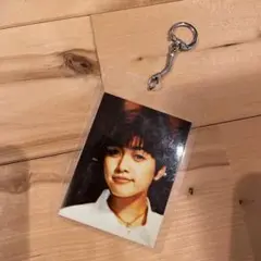 【当時物】内田有紀 プロマイド キーホルダー
