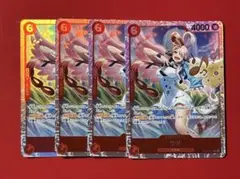 【プレイ用】ワンピースカード ウタ SR 4枚