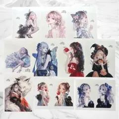 ⑨cotton melody様 オリジナルステッカー 10枚セット