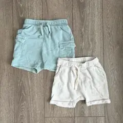 H&M ベビー　ショートパンツ 9-12M 80cm 2点
