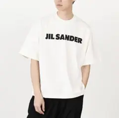 【JIL SANDER】ホワイト オーバーサイズTシャツ