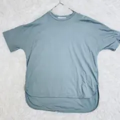 美品✨UNFILO 自由区 半袖Tシャツ 前後差ヘム ビッグシルエット 40