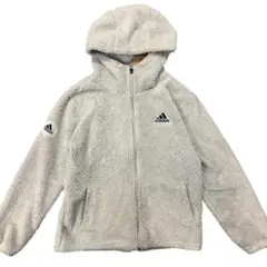 adidas アディダスフリースジャケット ホワイト