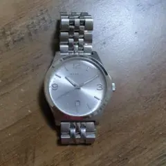 MARC BY MARC JACOBS シルバー アナログ時計