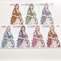 【C-91】 cream peach 人物ステッカー　クラリネット　8月新作
