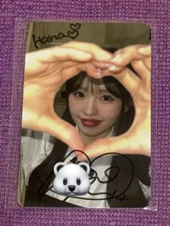 ILY:1 아일리원 ハナ 하나 Dear my Only:1 サイン入りトレカ