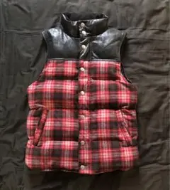美品 サンフランシスコ 聖林公司 ウールベスト ダウンベスト チェック裏地 美品 サンフランシスコ 聖林公司 ウールベスト ダウンベスト
