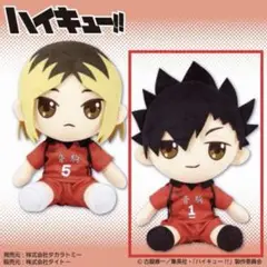 新品タグ付き！【黒尾鉄朗】ハイキュー！！オリジナルぬいぐるみvol.3