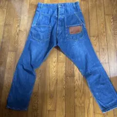 Lee サルエルパンツ M デニムブルー